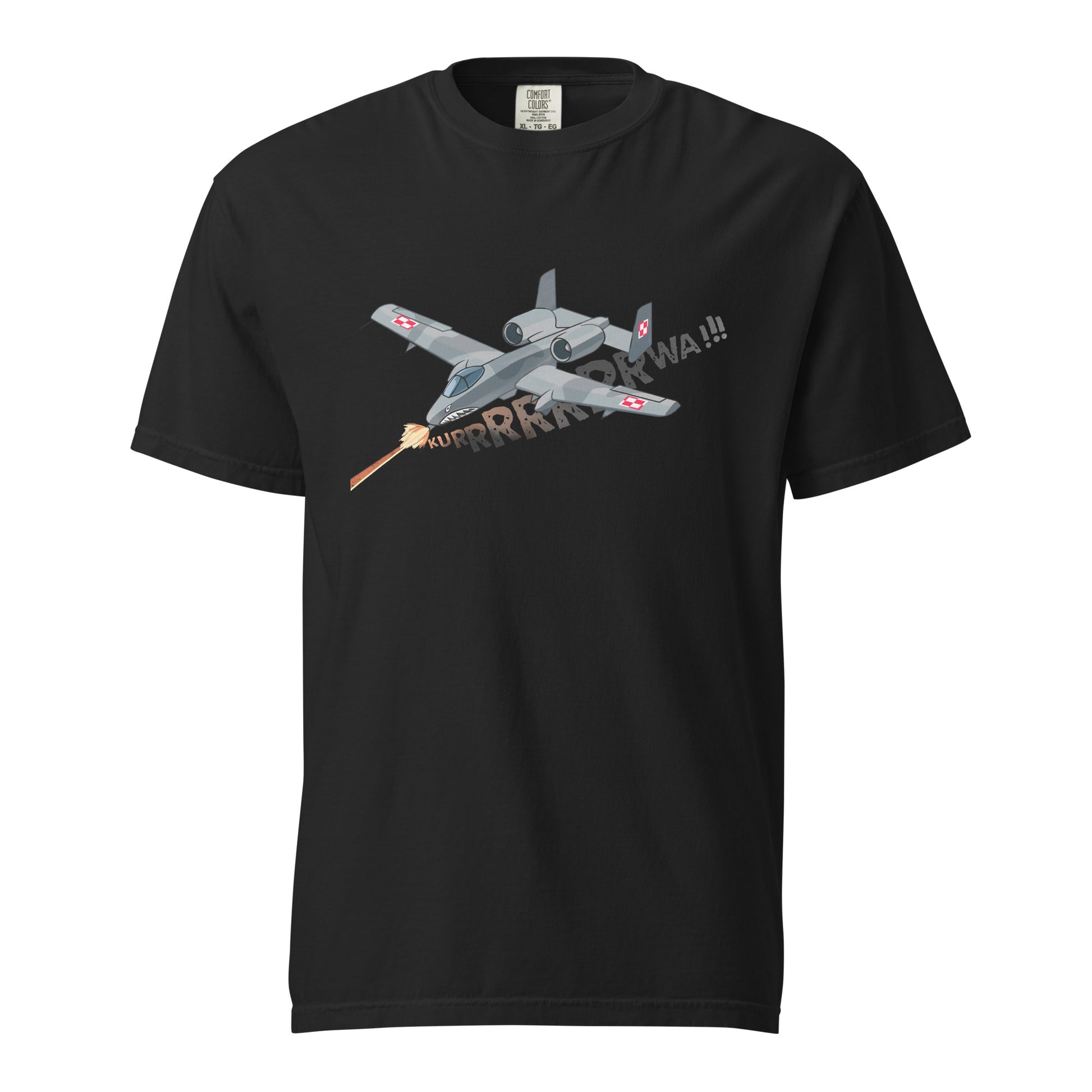 A - 10 Warthog "Kurrrrwa!" - Premium T-shirt - Deployed In EU