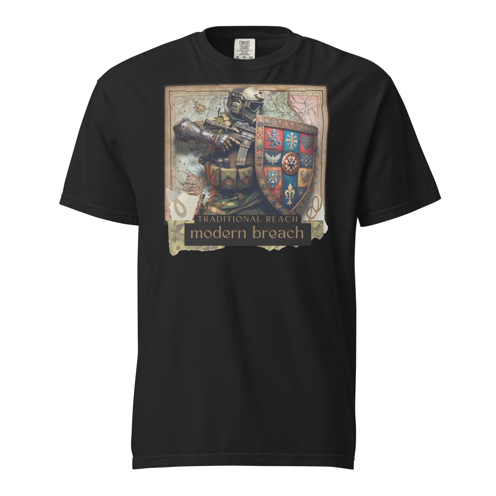 Traditional Reach, Modern Breach - Premium T-shirt - Deployed In EU