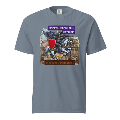 Modern Problems Require Medieval Solutions - Premium T-shirt - Deployed In EU