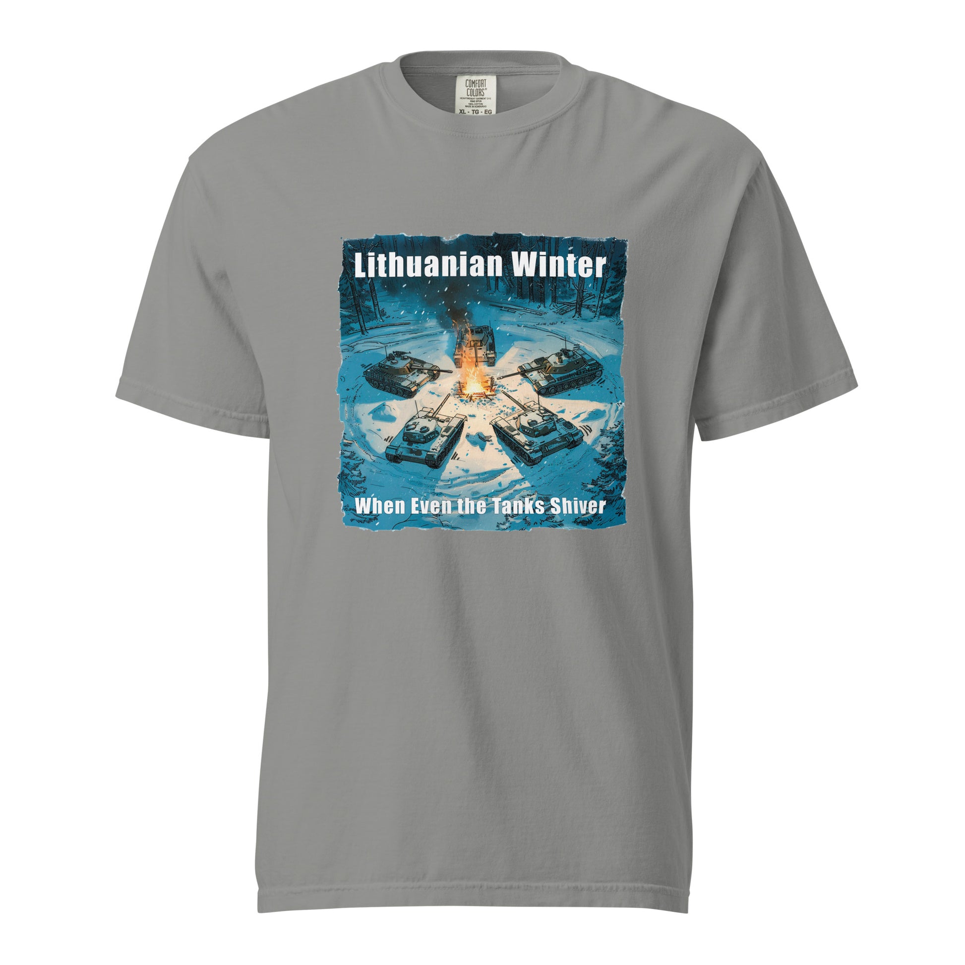 Lithuanian Winter - Premium T-shirt - Deployed In EU