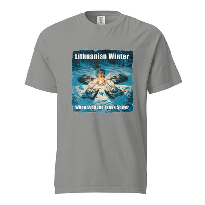 Lithuanian Winter - Premium T-shirt - Deployed In EU