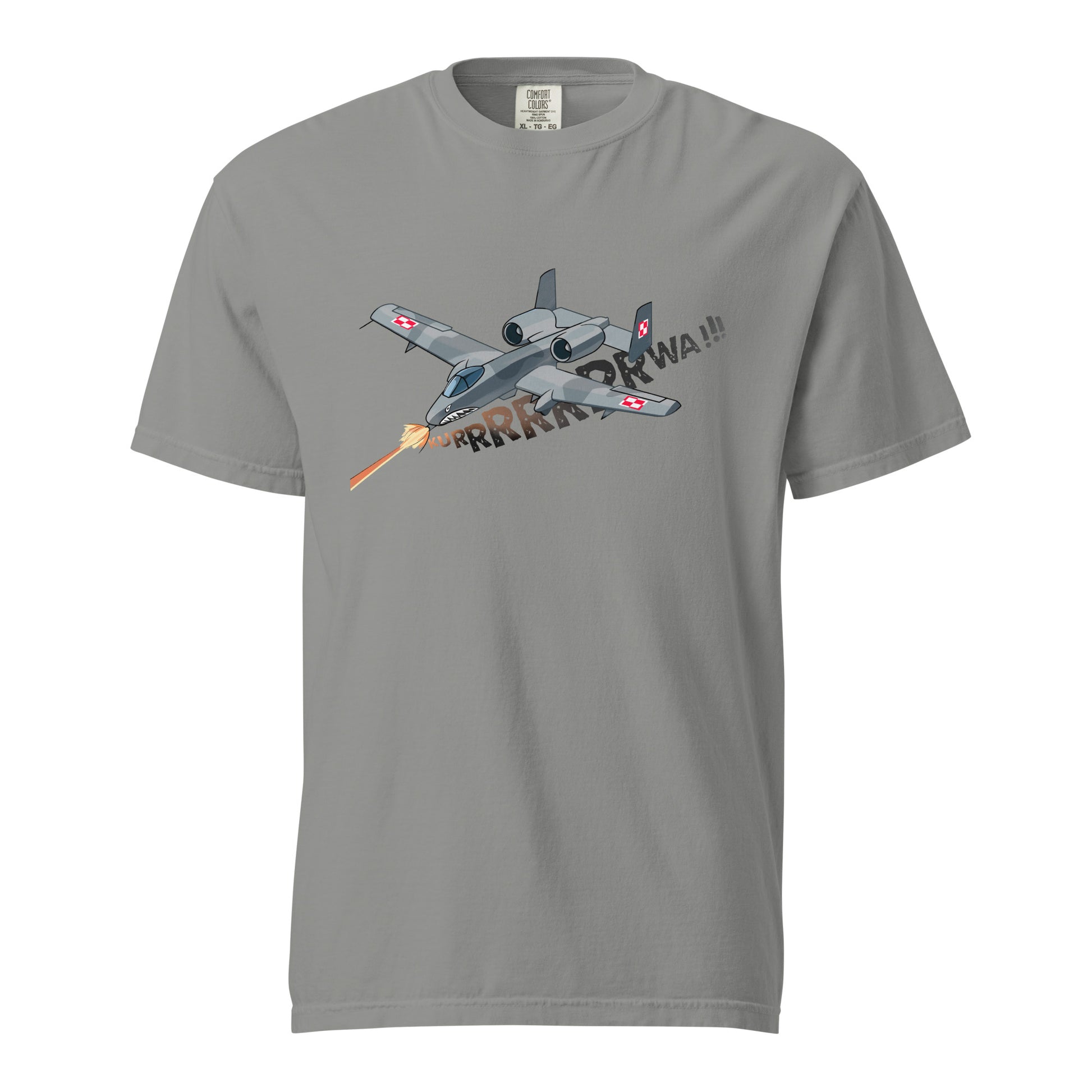 A - 10 Warthog "Kurrrrwa!" - Premium T-shirt - Deployed In EU