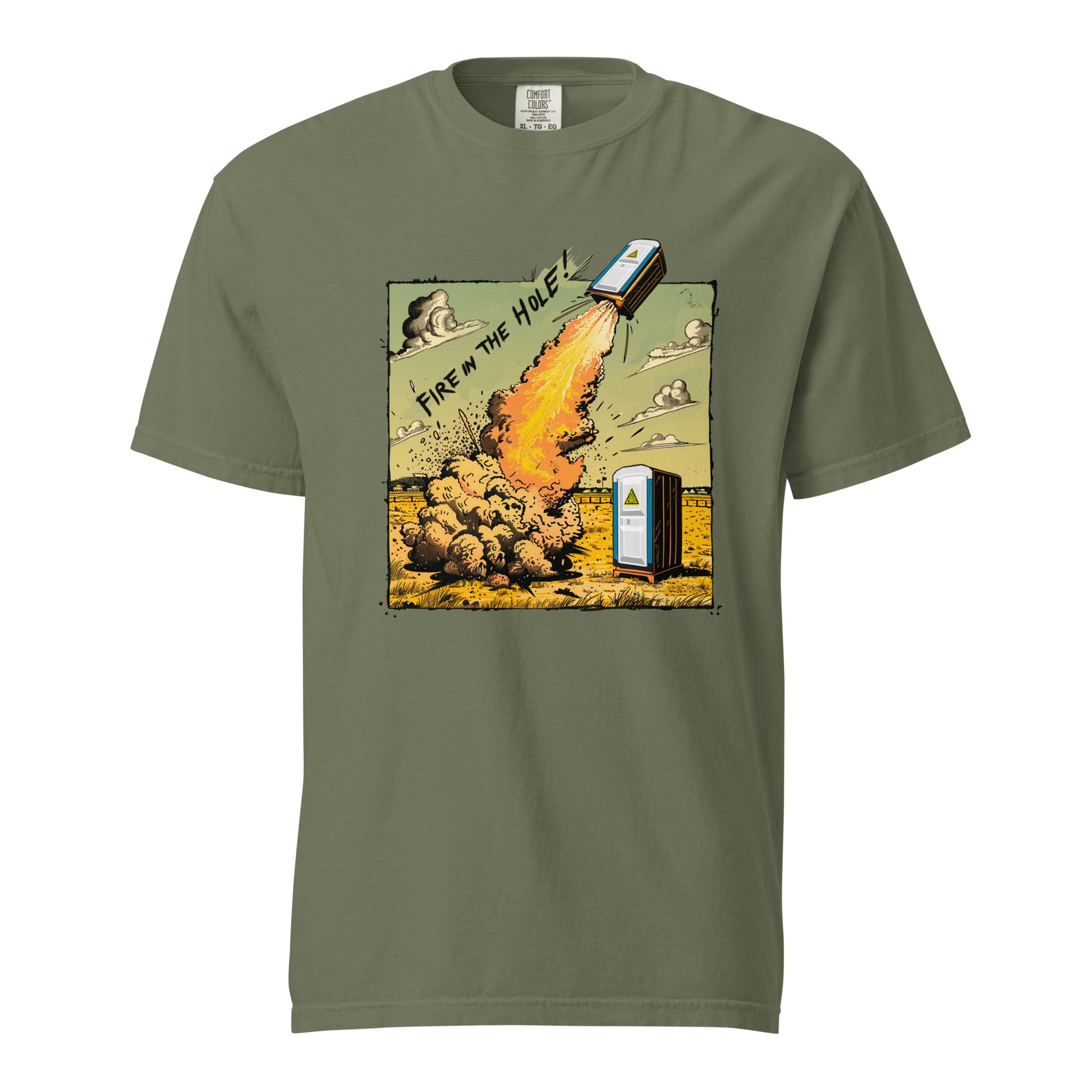 Fire in the Hole - Premium T-shirt - Deployed In EU