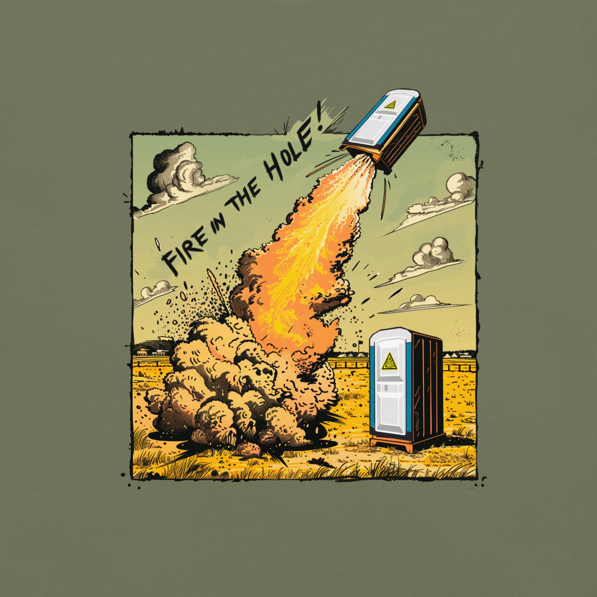 Fire in the Hole - Premium T-shirt - Deployed In EU