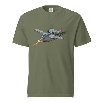 A - 10 Warthog "Kurrrrwa!" - Premium T-shirt - Deployed In EU