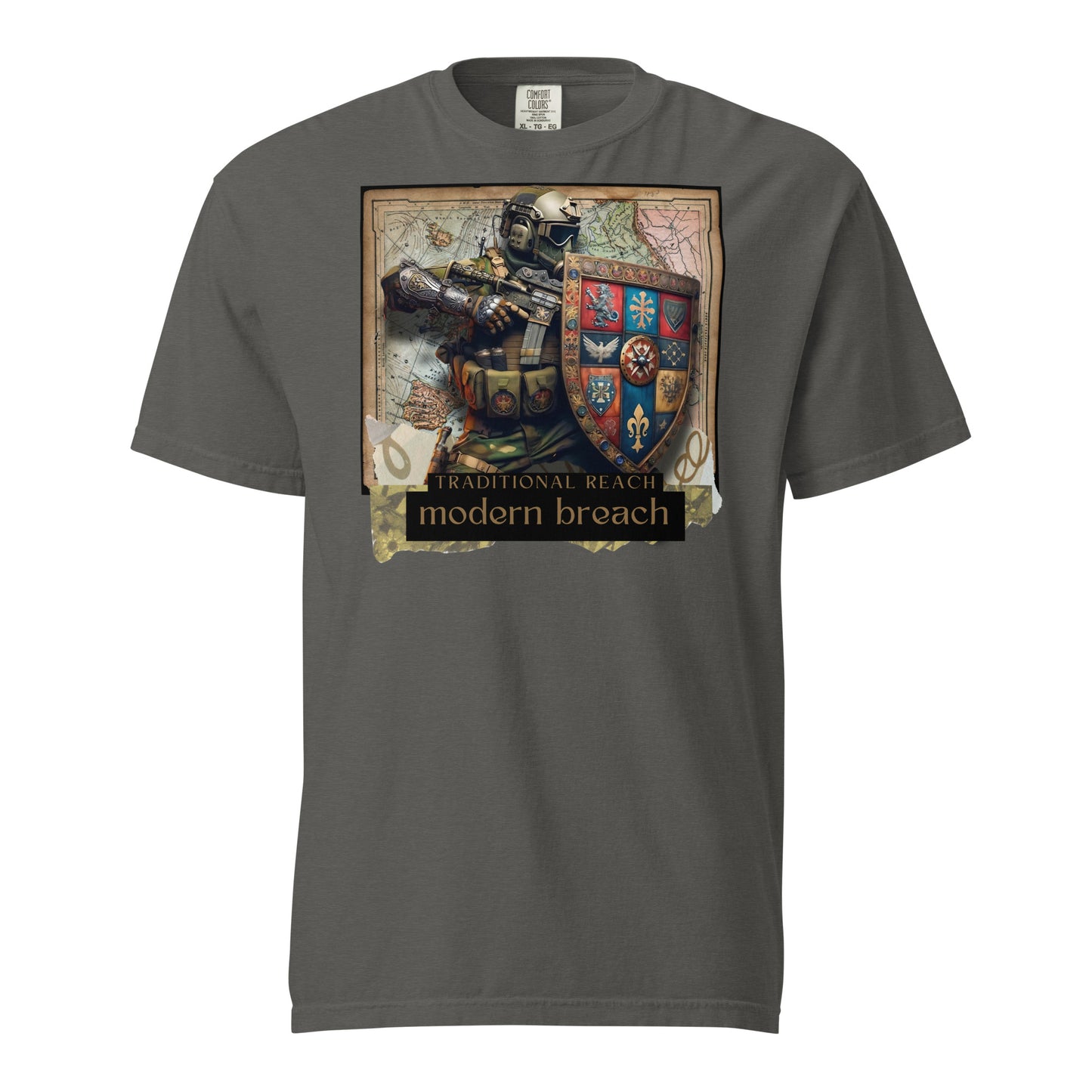 Traditional Reach, Modern Breach - Premium T-shirt - Deployed In EU