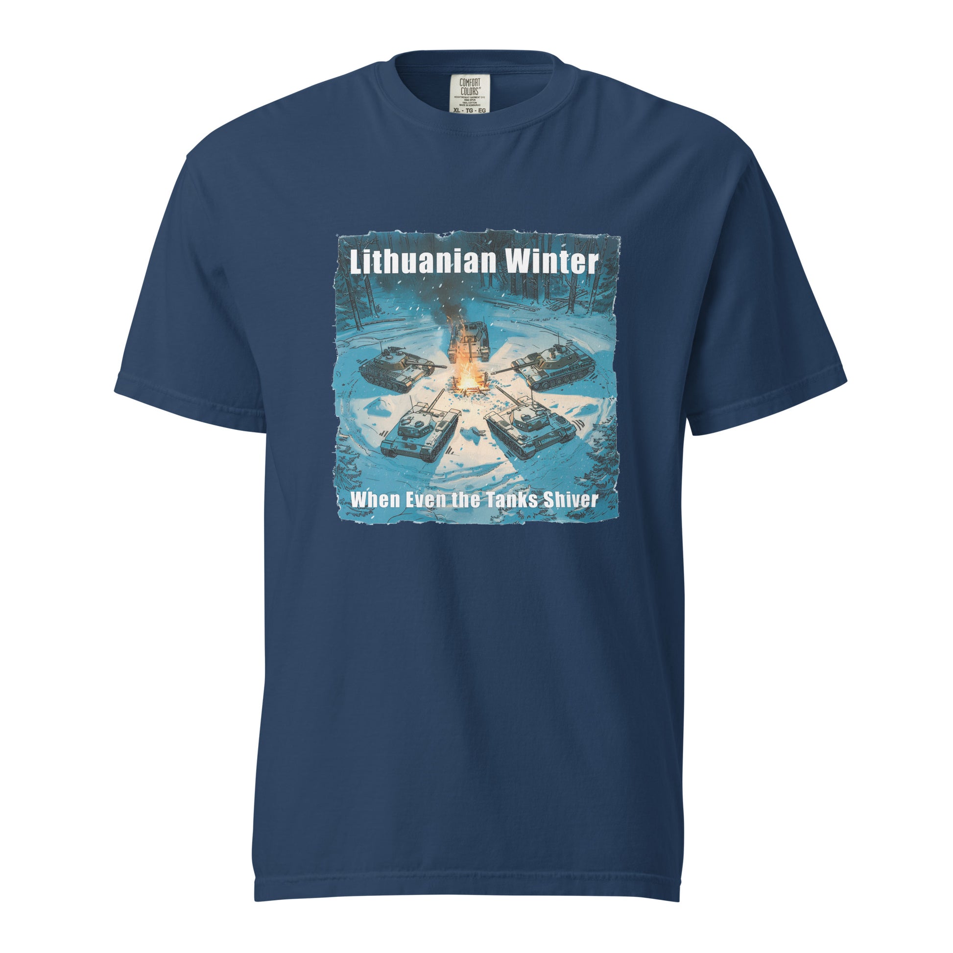 Lithuanian Winter - Premium T-shirt - Deployed In EU