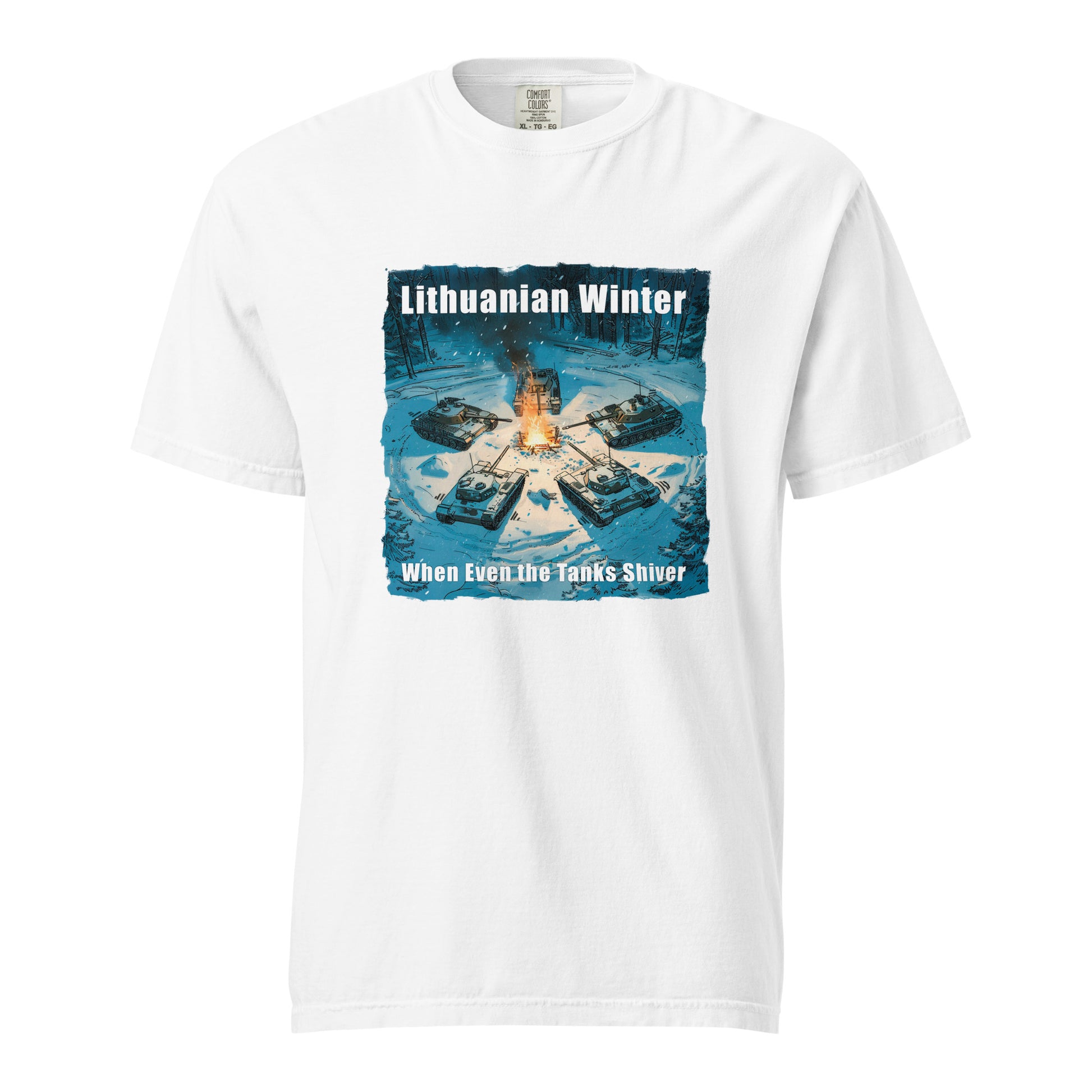 Lithuanian Winter - Premium T-shirt - Deployed In EU