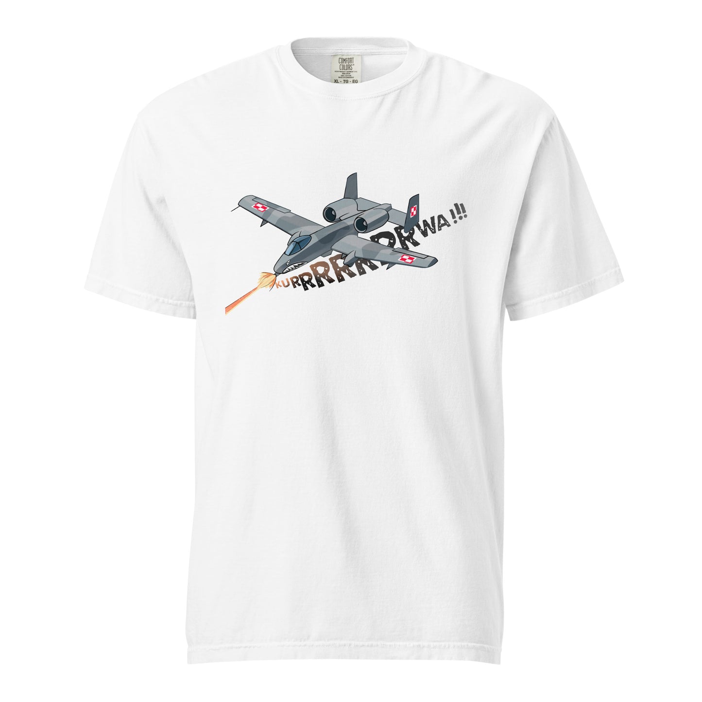 A - 10 Warthog "Kurrrrwa!" - Premium T-shirt - Deployed In EU