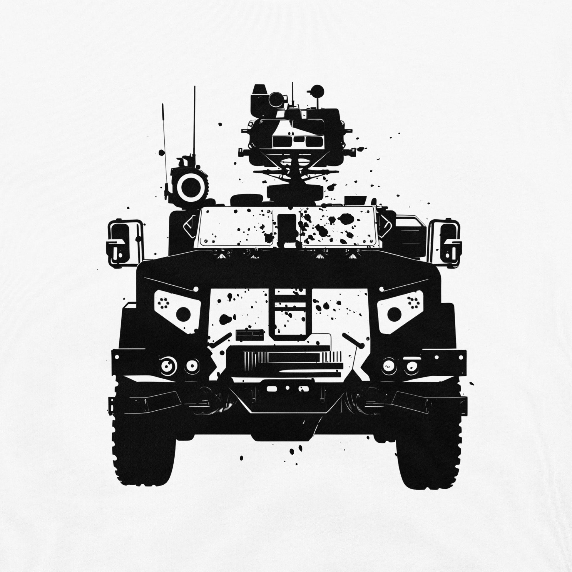 JLTV / L - ATV Joint Light Tactical Vehicle - Premium T-shirt - Deployed In EU