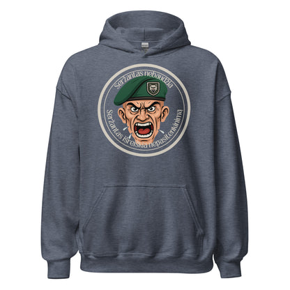 „Seržantas nebaudžia, seržantas išreiškia nepasitenkinimą“ - Geležinis vilkas - Premium džemperis - Deployed In EU