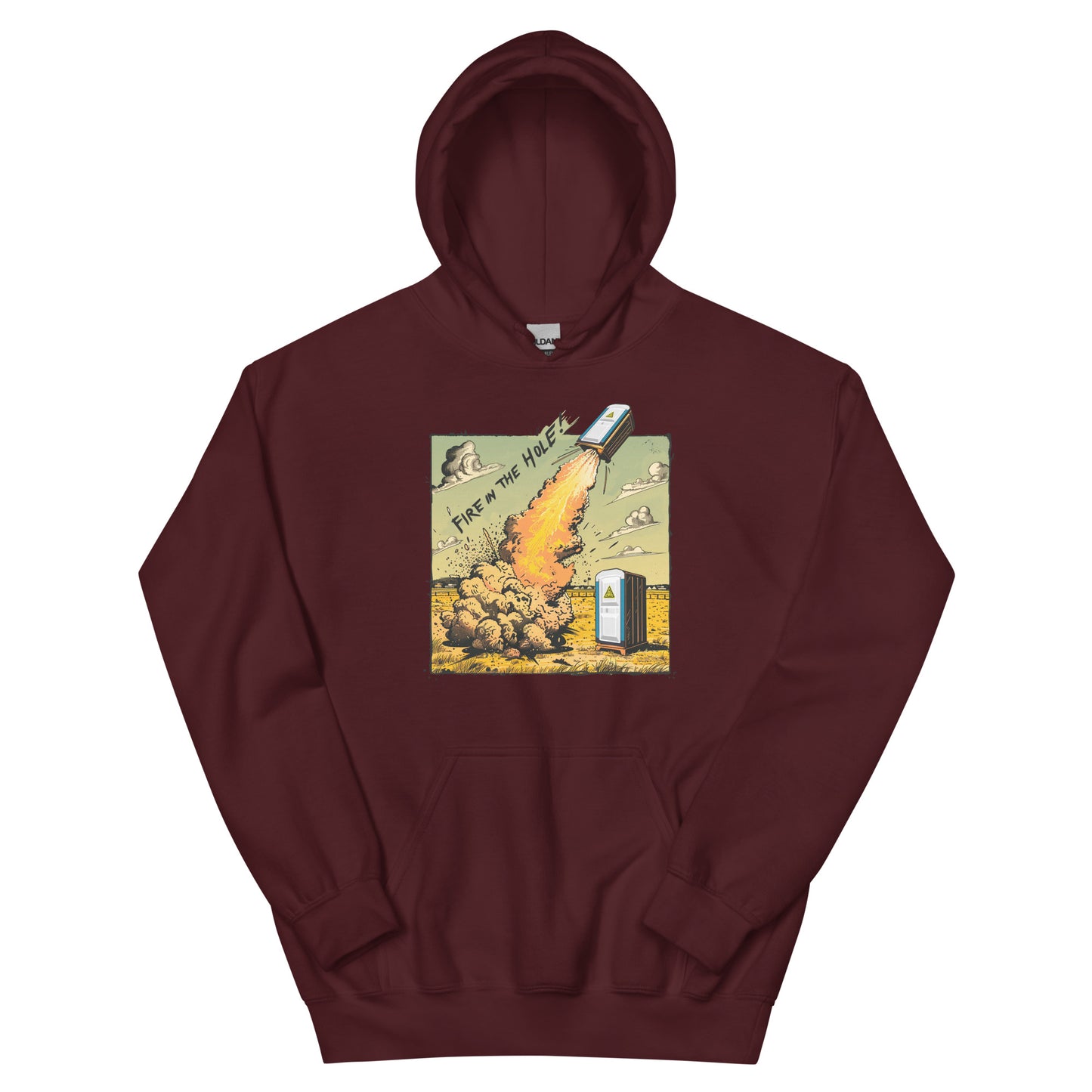 Fire in the Hole - Premium Hoodie - Deployed In EU