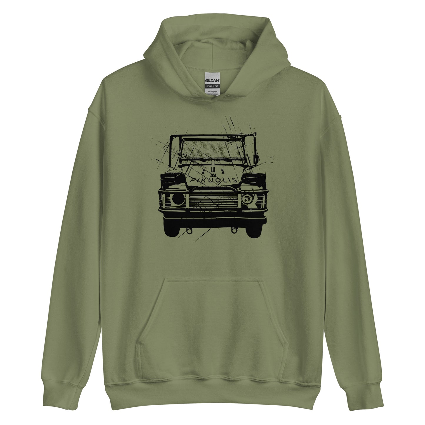 „Pikuolis“ Land Rover Defender 110 - Premium džemperis - Deployed In EU