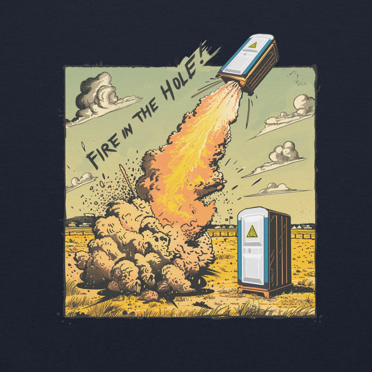 Fire in the Hole - Premium Hoodie - Deployed In EU