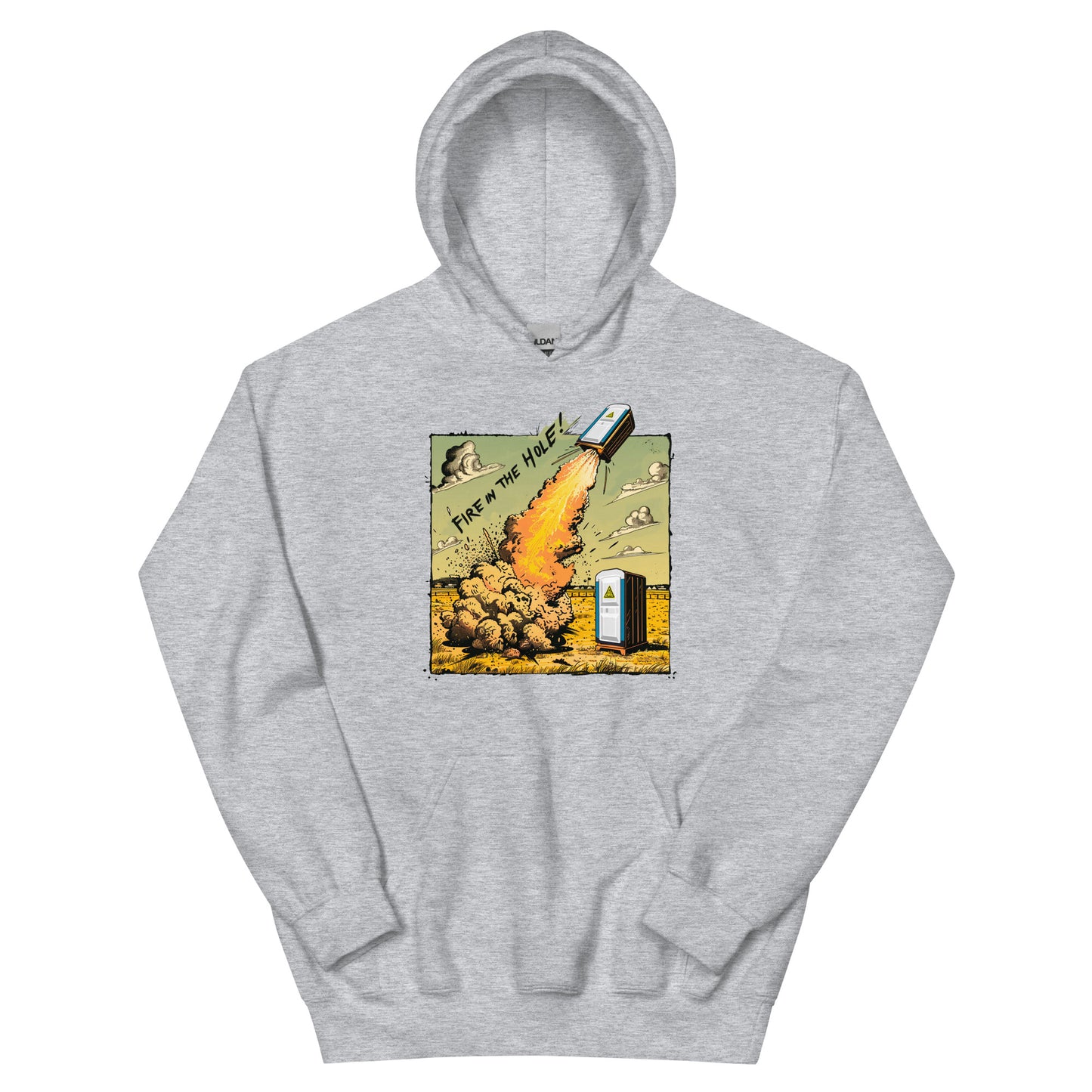 Fire in the Hole - Premium Hoodie - Deployed In EU